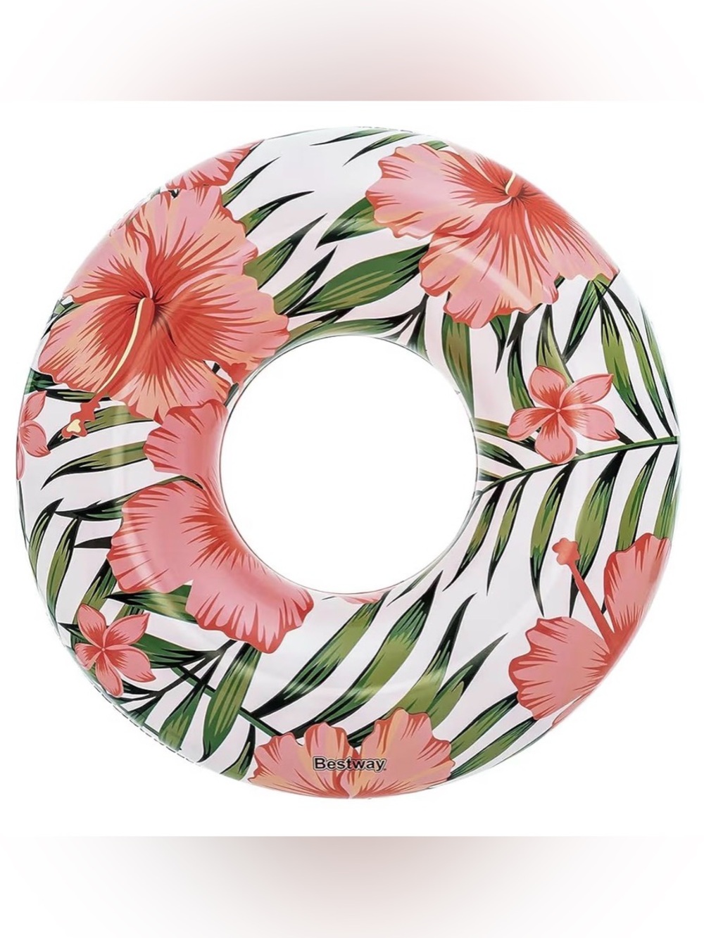 H2OGO! || NIB || Tropical Palms Swim Tube - Pink Floral
